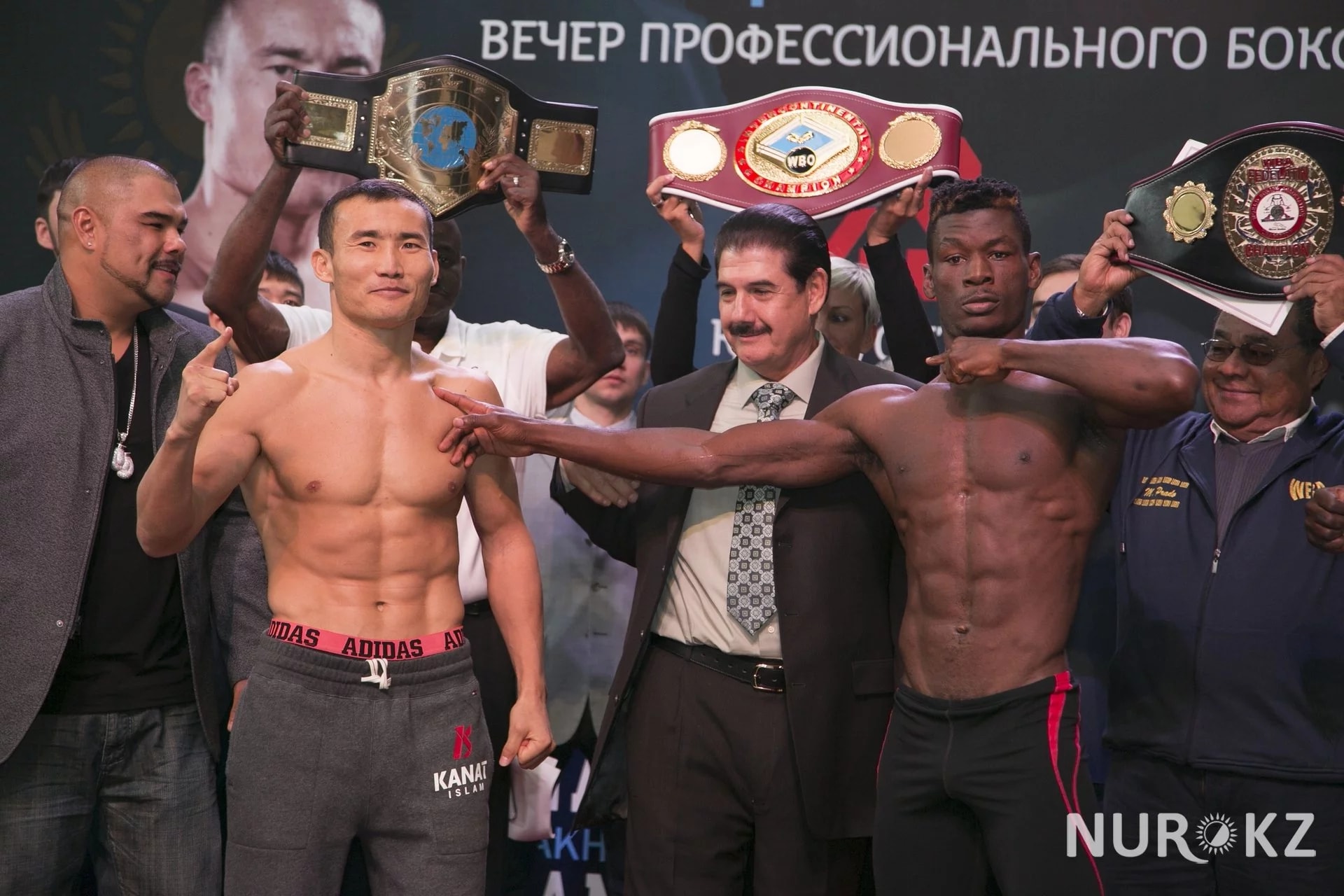 Қазақ боксшылары қарсыластарымен жекпе-жек басталмай тұрып төбелесіп қалды (фото)